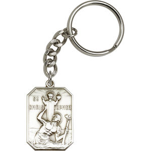 St Christopher KeyChain - 5849SRC